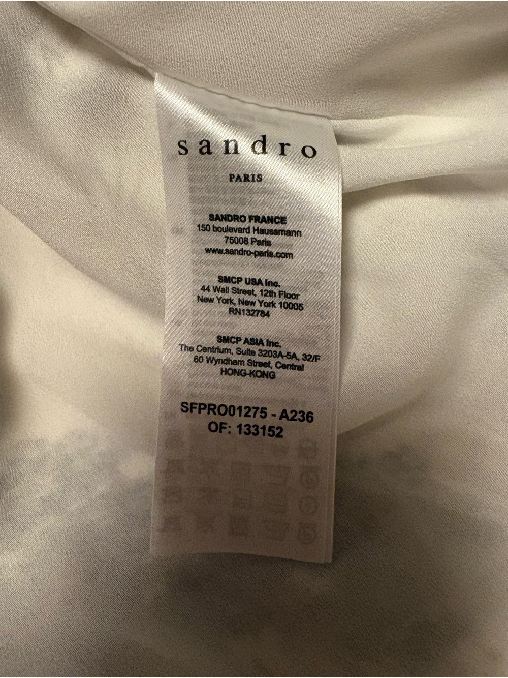 Sandro Ruffled Printed Gauze Midi Dress NWT Ecru FR 36 US 4 Toile Print - Picture 10 of 13